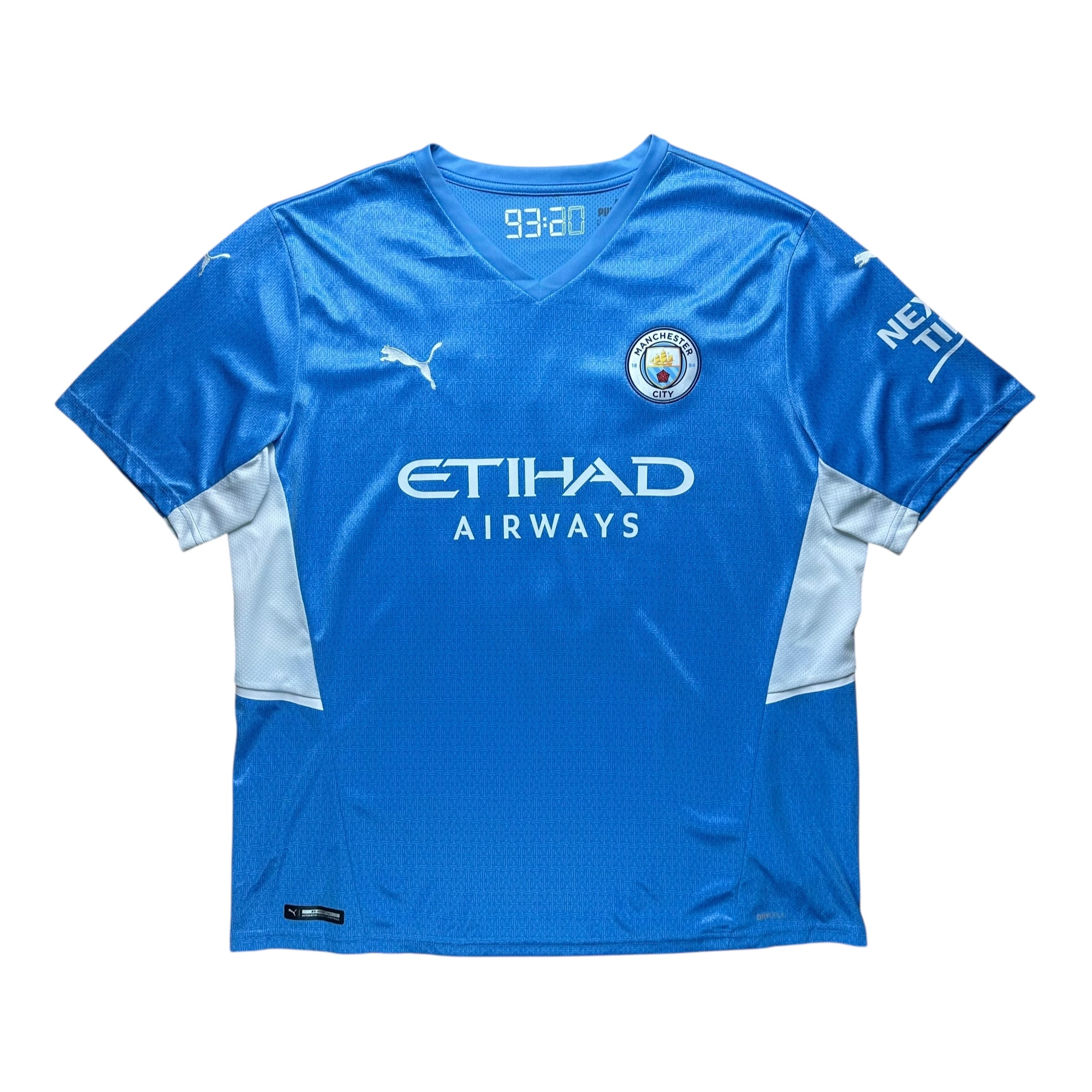 Manchester City 2021-22 Home Shirt (XL) Grealish #10
